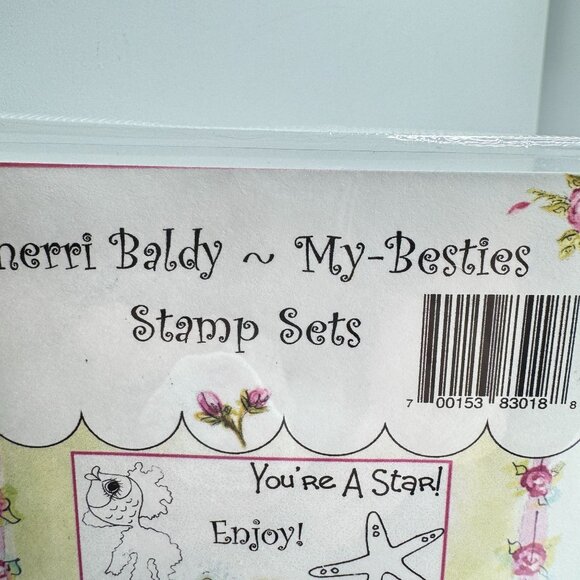 Penny Black Lulu Spring Clear Stamps & Sherri Baldy My Besties Craft Stamps Set - Picture 6 of 13